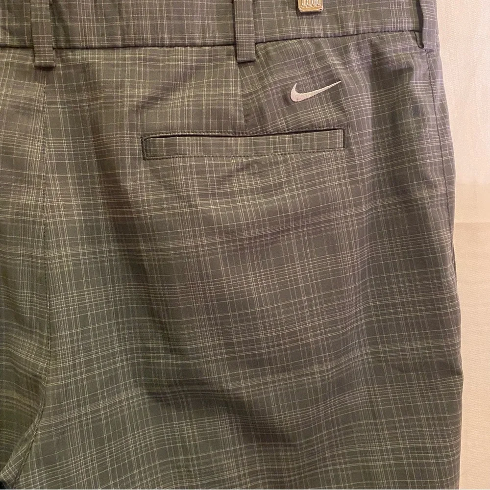 Men’s Nike Golf Tour Performance Dri Fit Plaid Pants Sz 40/30